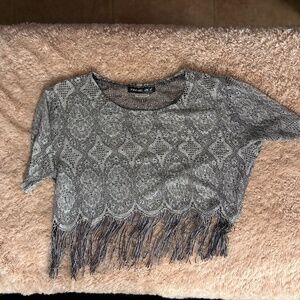 Women’s vintage cropped top